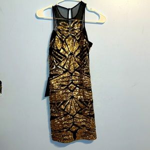 Bebe sequin dress NWT